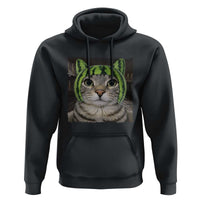 Watermelon Cat Silly Cat Meme Hoodie