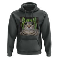 Watermelon Cat Silly Cat Meme Hoodie