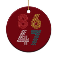 Retro 8647 Ceramic Ornament Classic Retro Vintage 80s Subtle FDT - Wonder Print Shop