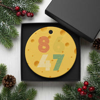 Retro 8647 Ceramic Ornament Classic Retro Vintage 80s Subtle FDT - Wonder Print Shop