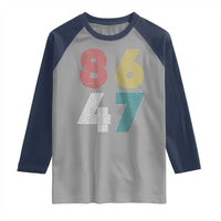 Retro 8647 Raglan Shirt Classic Retro Vintage 80s Subtle FDT - Wonder Print Shop