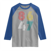 Retro 8647 Raglan Shirt Classic Retro Vintage 80s Subtle FDT - Wonder Print Shop