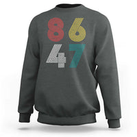 Retro 8647 Sweatshirt Classic Retro Vintage 80s Subtle FDT - Wonder Print Shop