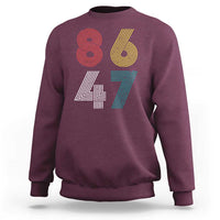 Retro 8647 Sweatshirt Classic Retro Vintage 80s Subtle FDT - Wonder Print Shop