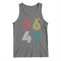 Retro 8647 Tank Top Classic Retro Vintage 80s Subtle FDT - Wonder Print Shop
