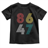Retro 8647 Toddler T Shirt Classic Retro Vintage 80s Subtle FDT - Wonder Print Shop