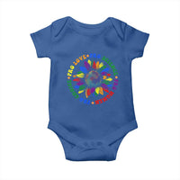 Pro Choice Women Rights Baby Onesie Equal Rights Multicolored Flowers - Wonder Print Shop
