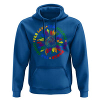 Pro Choice Women Rights Hoodie Equal Rights Multicolored Flowers - Wonder Print Shop