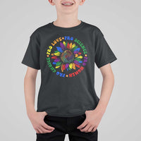 Pro Choice Women Rights T Shirt For Kid Equal Rights Multicolored Flowers - Wonder Print Shop