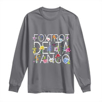 Subtle FDT Floral Long Sleeve Shirt Foxtrot Delta Tango Flower Resist