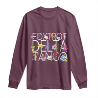 Subtle FDT Floral Long Sleeve Shirt Foxtrot Delta Tango Flower Resist