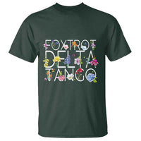 Subtle FDT Floral T Shirt Foxtrot Delta Tango Flower Resist