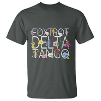 Subtle FDT Floral T Shirt Foxtrot Delta Tango Flower Resist