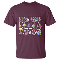 Subtle FDT Floral T Shirt Foxtrot Delta Tango Flower Resist