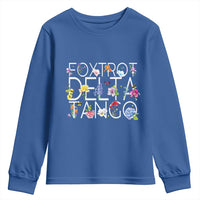 Subtle FDT Floral Youth Sweatshirt Foxtrot Delta Tango Flower Resist