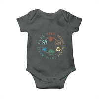 Earth Day Environment Baby Onesie Save Bees Rescue Animals Recycle Plastic