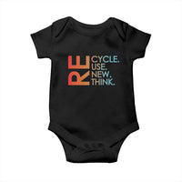 Environmental Activism Baby Onesie Recycle Reuse Renew Rethink Earth Day