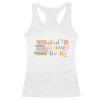 Vintage Read Banned Books Racerback Tank Top - Wonder Print Shop