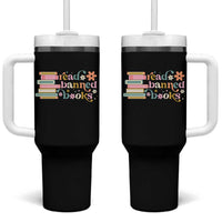 Vintage Read Banned Books Tumbler With Handle - Wonder Print Shop