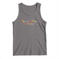 I Closed My Book to Be Here Tank Top - Wonder Print Shop