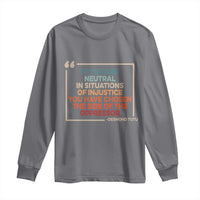 Human Rights Long Sleeve Shirt Feminist Equal Rights Social Justice