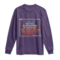 Human Rights Long Sleeve Shirt Feminist Equal Rights Social Justice