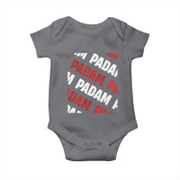 Pride Month Baby Onesie Padam Padam Heartbeat LGBTQ