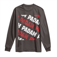 Pride Month Long Sleeve Shirt Padam Padam Heartbeat LGBTQ