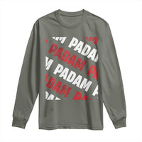 Pride Month Long Sleeve Shirt Padam Padam Heartbeat LGBTQ