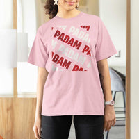 Pride Month T Shirt For Women Padam Padam Heartbeat LGBTQ
