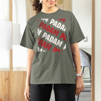 Pride Month T Shirt For Women Padam Padam Heartbeat LGBTQ