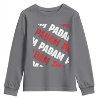 Pride Month Youth Sweatshirt Padam Padam Heartbeat LGBTQ