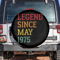 Legend Since May 1975 Spare Tire Cover Vintage Retro 50th Birthday Gifts
