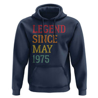 Legend Since May 1975 Hoodie Vintage Retro 50th Birthday Gifts