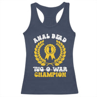Bead Tug O War Champion Racerback Tank Top Funny Sarcastic Saying Weird Gag Gift