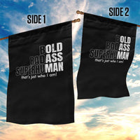 Funny Bald Dad Garden Flag Old Man Saying Gag Gift Fathers Day - Wonder Print Shop