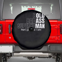Funny Bald Dad Spare Tire Cover Old Man Saying Gag Gift Fathers Day - Wonder Print Shop