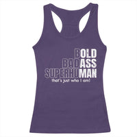 Funny Bald Dad Racerback Tank Top Old Man Saying Gag Gift Fathers Day - Wonder Print Shop