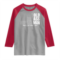 Funny Bald Dad Raglan Shirt Old Man Saying Gag Gift Fathers Day - Wonder Print Shop