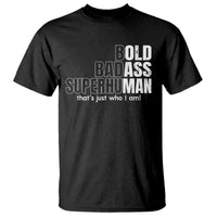 Funny Bald Dad T Shirt Old Man Saying Gag Gift Fathers Day - Wonder Print Shop