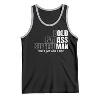 Funny Bald Dad Tank Top Old Man Saying Gag Gift Fathers Day - Wonder Print Shop