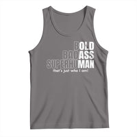 Funny Bald Dad Tank Top Old Man Saying Gag Gift Fathers Day - Wonder Print Shop
