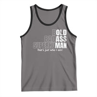Funny Bald Dad Tank Top Old Man Saying Gag Gift Fathers Day - Wonder Print Shop