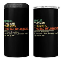 Funny Uncle 4 in 1 Can Cooler Tumbler Best Funny Uncle Fathers Day