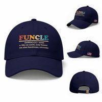 Funcle Funny Uncle Baseball Cap Like An Uncle Only Funner Fathers Day