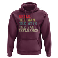 Retro Uncle Hoodie Best Funny Uncle Fathers Day
