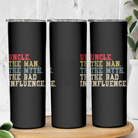 Retro Uncle Skinny Tumbler Best Funny Uncle Fathers Day