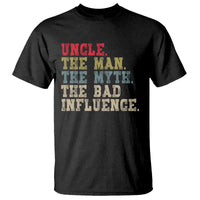 Retro Uncle T Shirt Best Funny Uncle Fathers Day