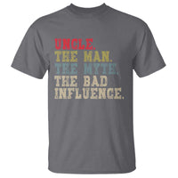 Retro Uncle T Shirt Best Funny Uncle Fathers Day
