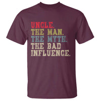 Retro Uncle T Shirt Best Funny Uncle Fathers Day
